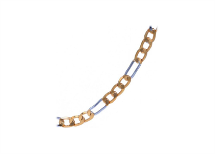 Dual Tone Plated | Curb Chains